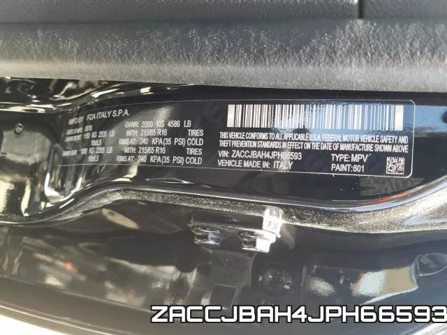 ZACCJBAH4JPH66593 фото 2