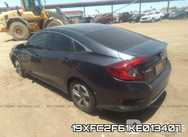 19XFC2F61KE013407 фото 4