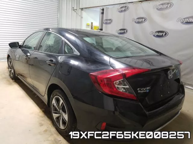 19XFC2F65KE008257 фото 4