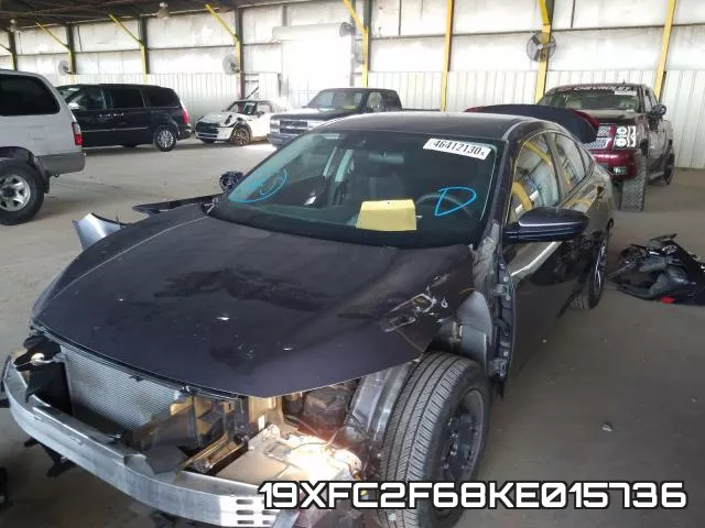 19XFC2F68KE015736 фото 3