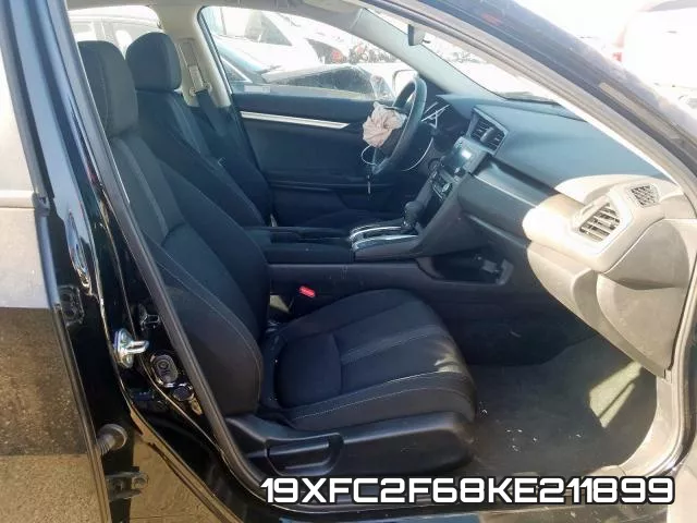 19XFC2F68KE211899 фото 6