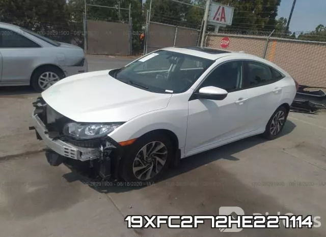 19XFC2F72HE227114 фото 3