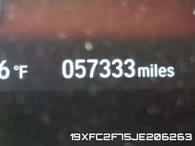 19XFC2F75JE206263 фото 9