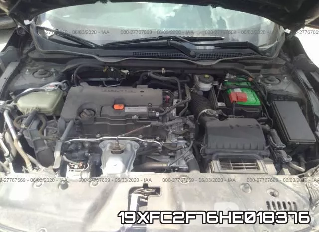 19XFC2F76HE018376 фото 2