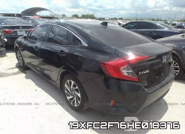 19XFC2F76HE018376 фото 4