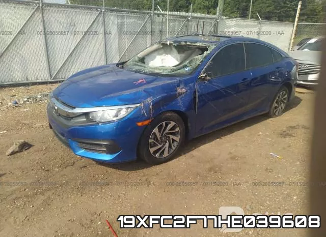 19XFC2F77HE039608 фото 3