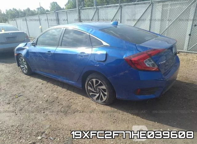 19XFC2F77HE039608 фото 4
