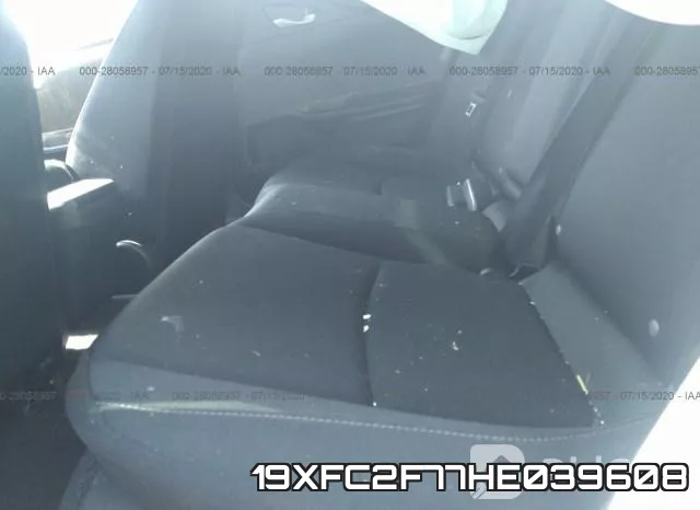 19XFC2F77HE039608 фото 9