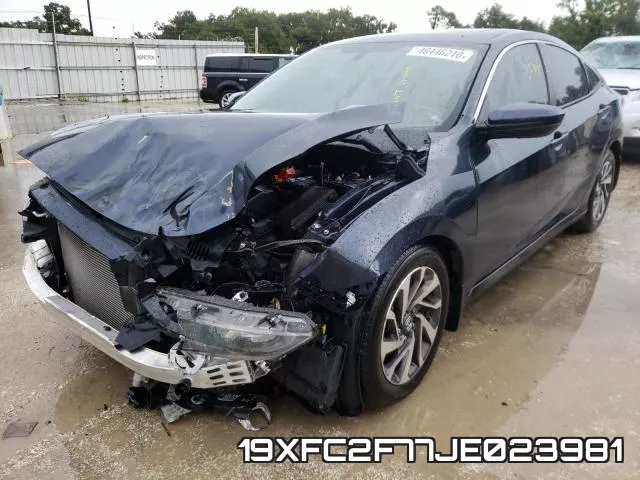 19XFC2F77JE023981 фото 3