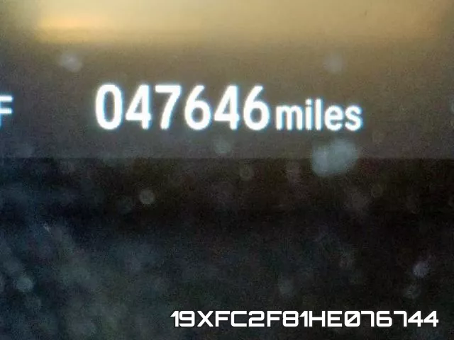19XFC2F81HE076744 фото 9