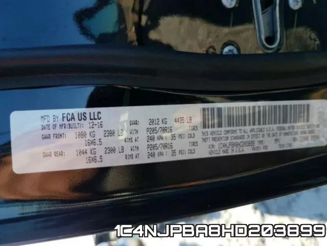 1C4NJPBA8HD203899 фото 2