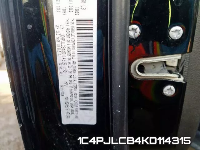 1C4PJLCB4KD114315 фото 2