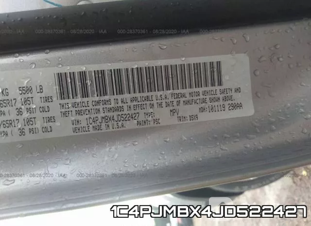 1C4PJMBX4JD522427 фото 10