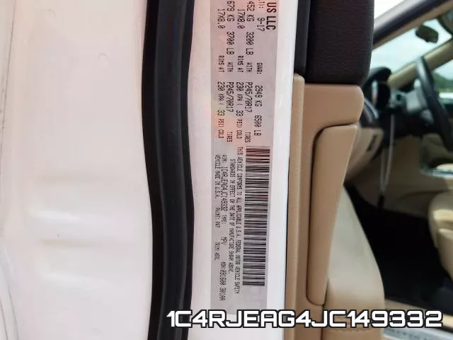 1C4RJEAG4JC149332 фото 2