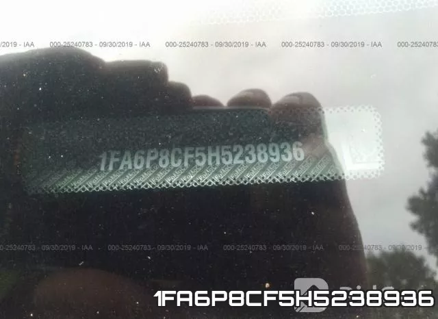 1FA6P8CF5H5238936 фото 10