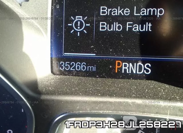 1FADP3H28JL258227 фото 8