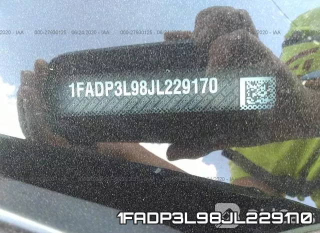 1FADP3L98JL229170 фото 10