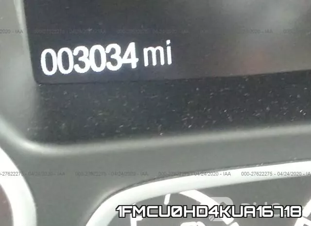 1FMCU0HD4KUA16718 фото 8