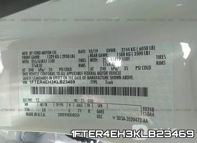 1FTER4EH3KLB23469 фото 10