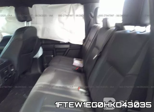 1FTEW1EG0HKD43035 фото 9