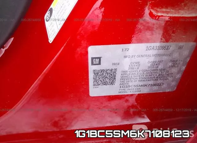 1G1BC5SM6K7108123 фото 10