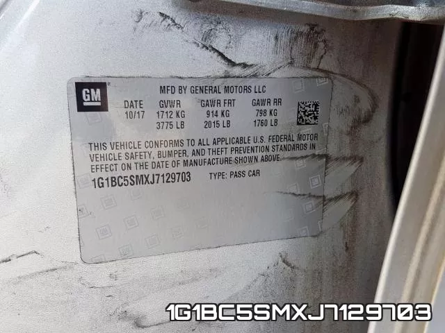 1G1BC5SMXJ7129703 фото 2