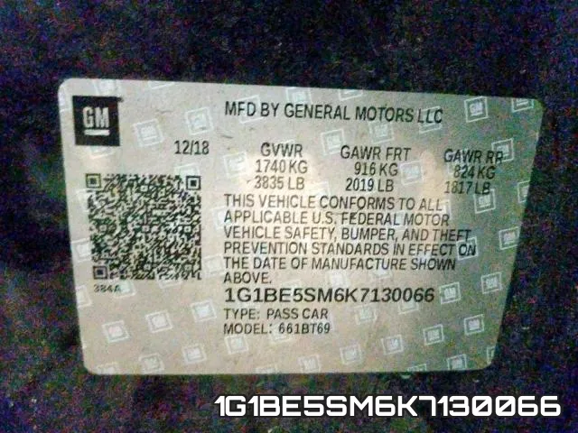 1G1BE5SM6K7130066 фото 2