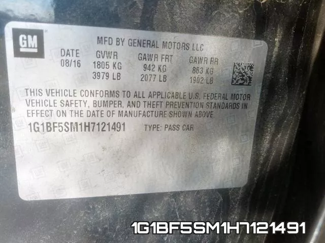 1G1BF5SM1H7121491 фото 2
