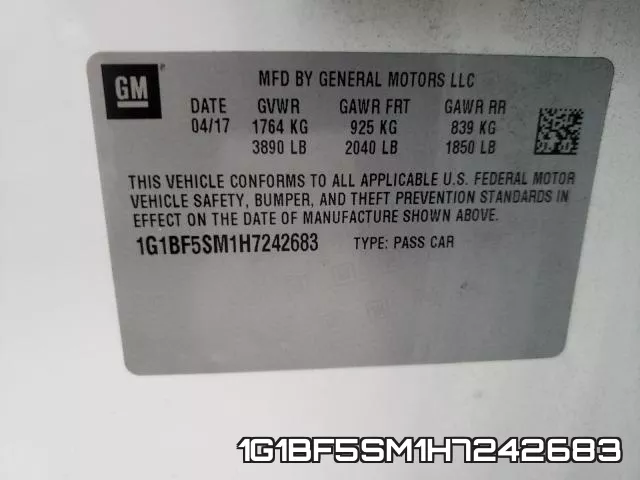 1G1BF5SM1H7242683 фото 10