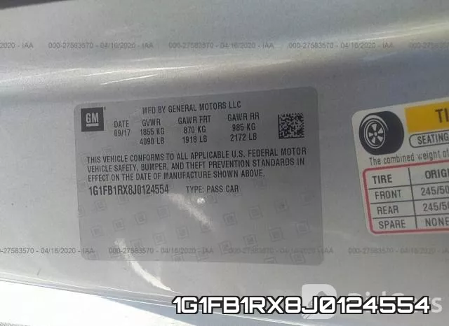 1G1FB1RX8J0124554 фото 10