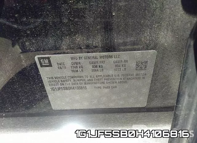 1G1JF5SB0H4106816 фото 10