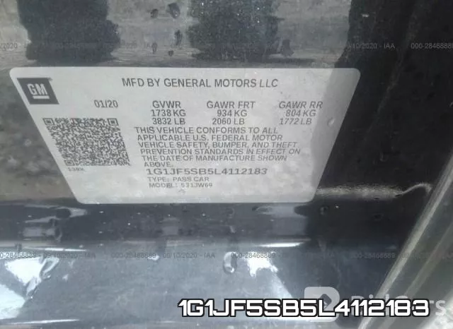 1G1JF5SB5L4112183 фото 10