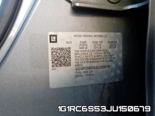 1G1RC6S53JU150679 фото 2