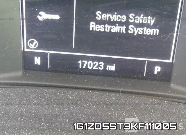 1G1ZD5ST3KF111005 фото 8