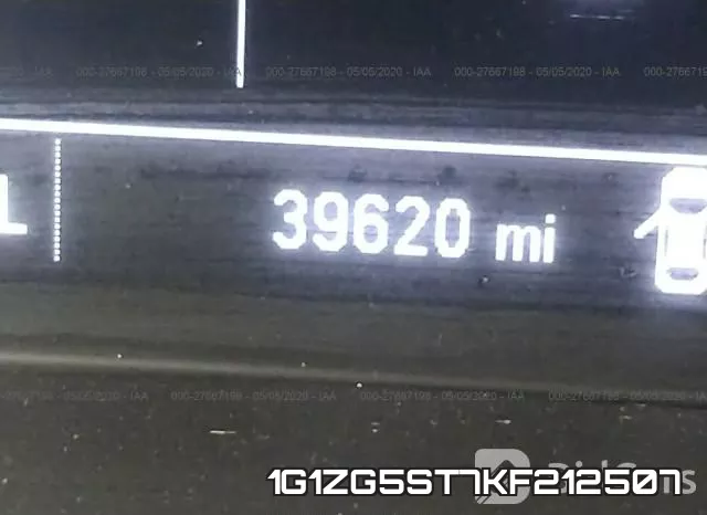 1G1ZG5ST7KF212507 фото 7