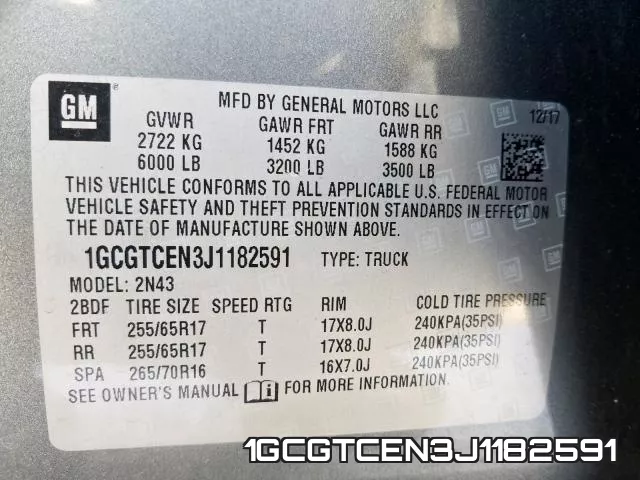 1GCGTCEN3J1182591 фото 2