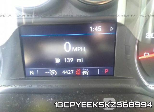 1GCPYEEK5KZ368994 фото 8