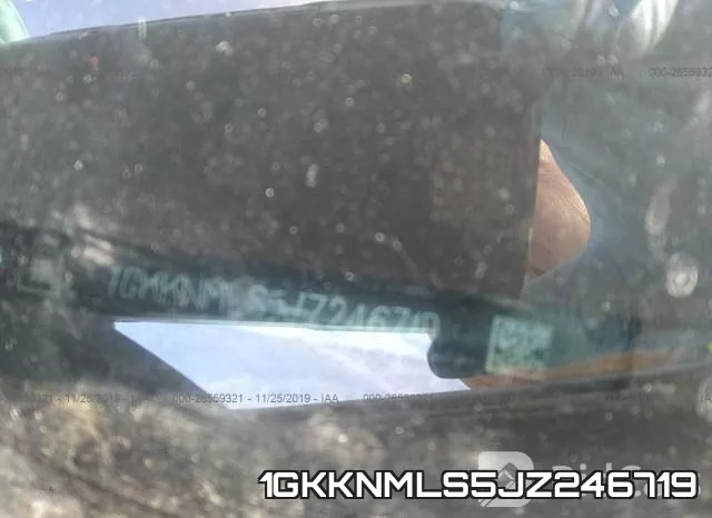 1GKKNMLS5JZ246719 фото 10