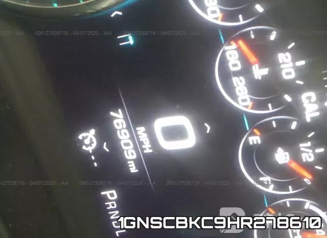 1GNSCBKC9HR278610 фото 8