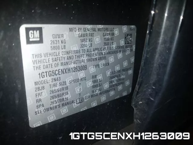 1GTG5CENXH1263009 фото 2