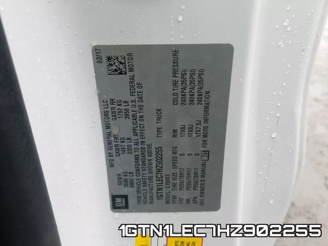 1GTN1LEC7HZ902255 фото 2