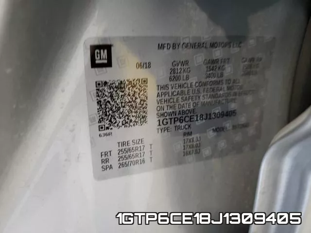 1GTP6CE18J1309405 фото 2