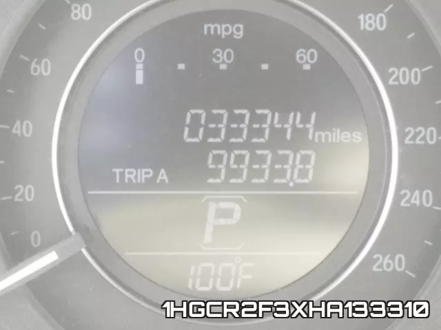 1HGCR2F3XHA133310 фото 9
