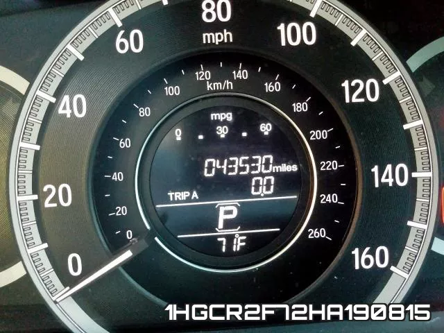 1HGCR2F72HA190815 фото 9