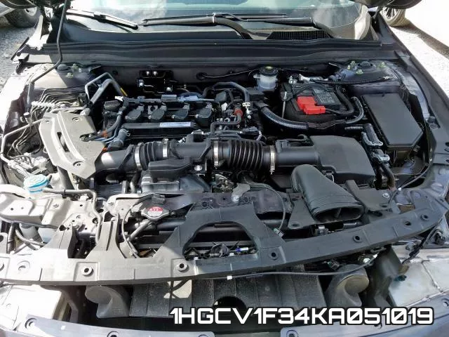 1HGCV1F34KA051019 фото 8
