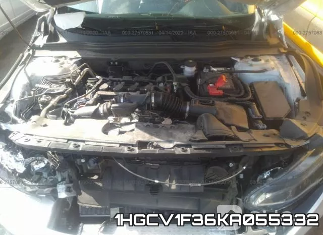 1HGCV1F36KA055332 фото 2