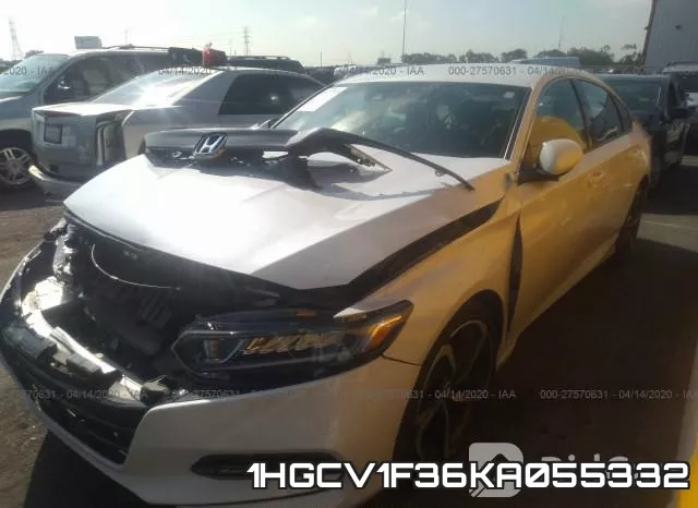 1HGCV1F36KA055332 фото 3