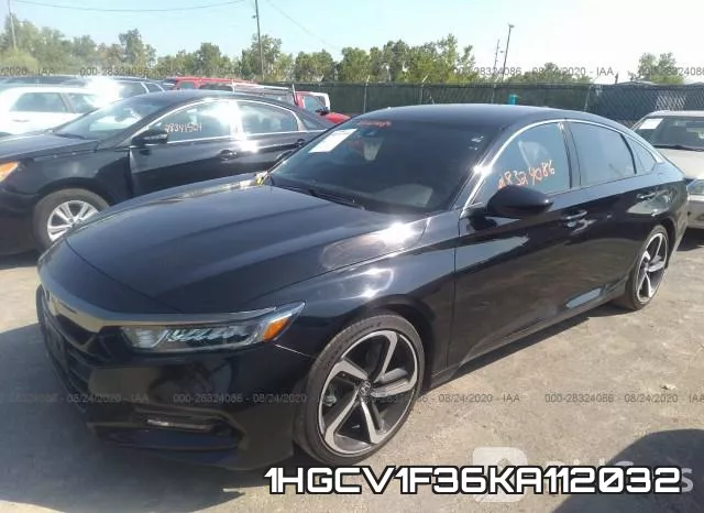 1HGCV1F36KA112032 фото 3