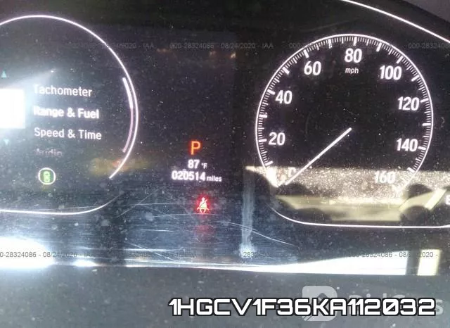 1HGCV1F36KA112032 фото 8