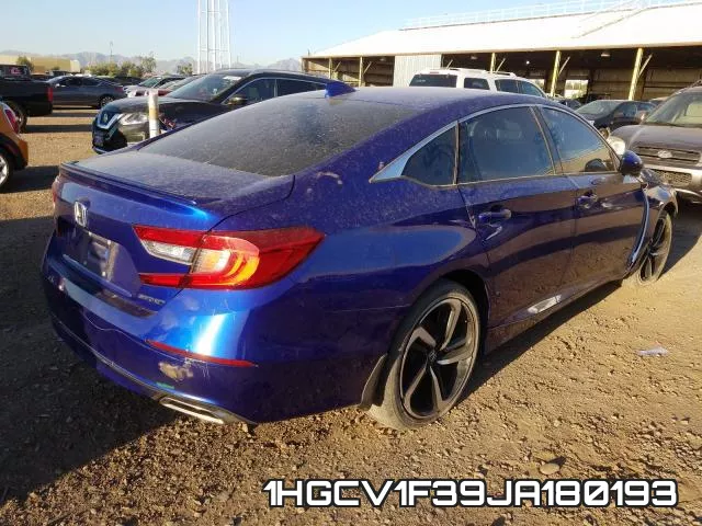 1HGCV1F39JA180193 фото 5